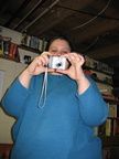 Joyce takes my picture while I take hers.